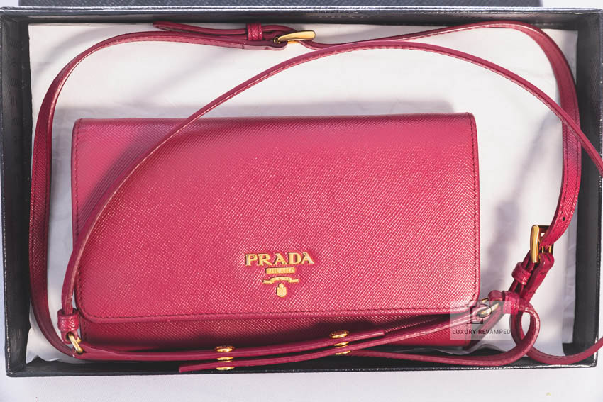 Prada 2025 sling wallet