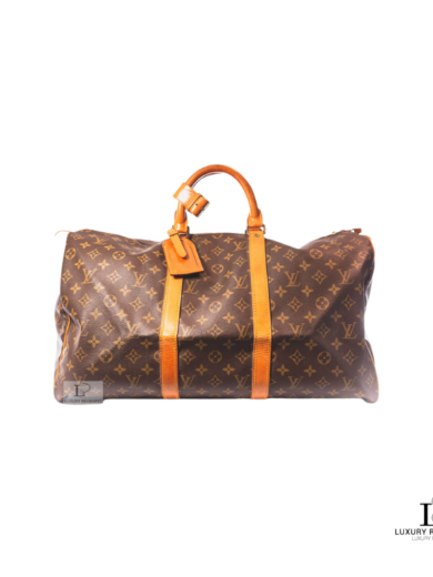 LOUIS VUITTON Mongoram Keepall 55