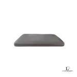 Celine taupe leather long zip-around wallet, slim side profile with zip