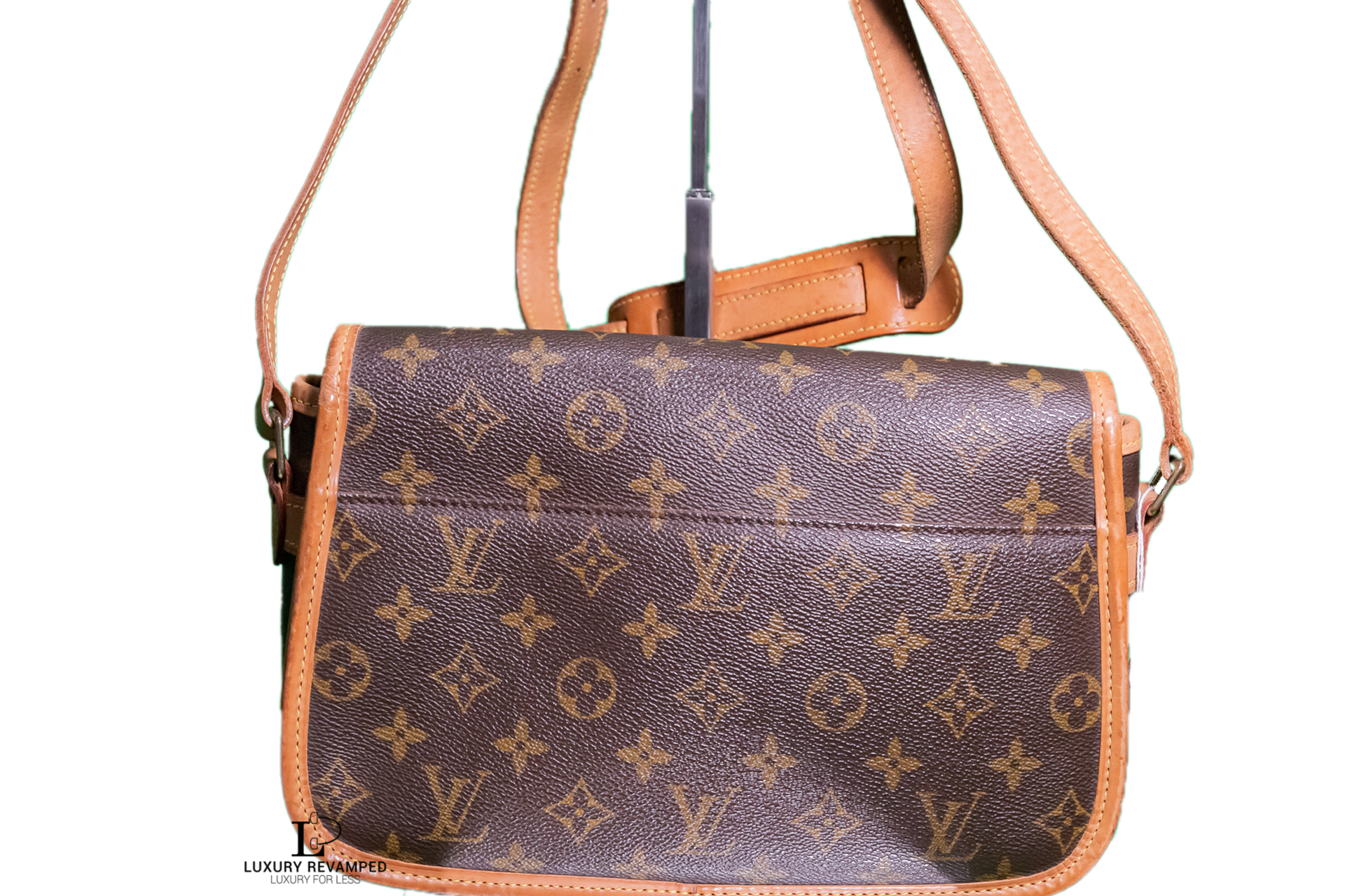 LOUIS VUITTON Monogram Sologne Shoulder Bag M42250 LV Auth 24816