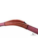 Coach Kristin signature hobo bag with salmon pink leather trim, salmon-pink leather handle