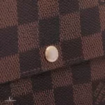 Louis Vuitton Damier Portefeuille Sarah long wallet, view 3