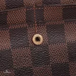 Louis Vuitton Damier Portefeuille Sarah long wallet, view 4