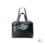 CHANEL Portobello Glazed Distressed Calfskin Tote Bag