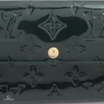 Louis Vuitton Vernis Portefeuille Sarah Blue Nuit long wallet, view 14
