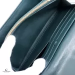 Louis Vuitton Vernis Portefeuille Sarah Blue Nuit long wallet, view 3