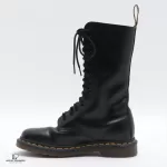 Dr. Martens 1914 black smooth leather tall boots 11855, size UK 6, view 5