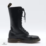 Dr. Martens 1914 black smooth leather tall boots 11855, size UK 6, view 4