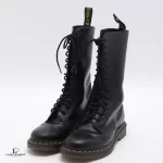 Dr. Martens 1914 black smooth leather tall boots 11855, size UK 6, view 2