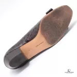 Salvatore Ferragamo Vara brown leather pumps, size US 6.5 B, view 6