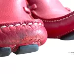 Prada red leather loafers, size 36.5, view 10
