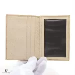 Gucci Sherryline beige monogram bifold card wallet, view 3