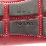 Prada red leather loafers, size 36.5, view 9