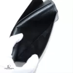 Louis Vuitton Taiga Porte Valeurs Cult Credit black leather long wallet M30392, view 7