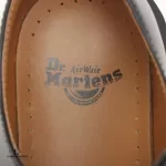 Dr. Martens black smooth leather 3 eye shoes, size UK 5, view 8