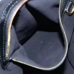 Louis Vuitton Limited Edition Mahina Surya XL black perforated patent leather hobo bag M95796, view 25