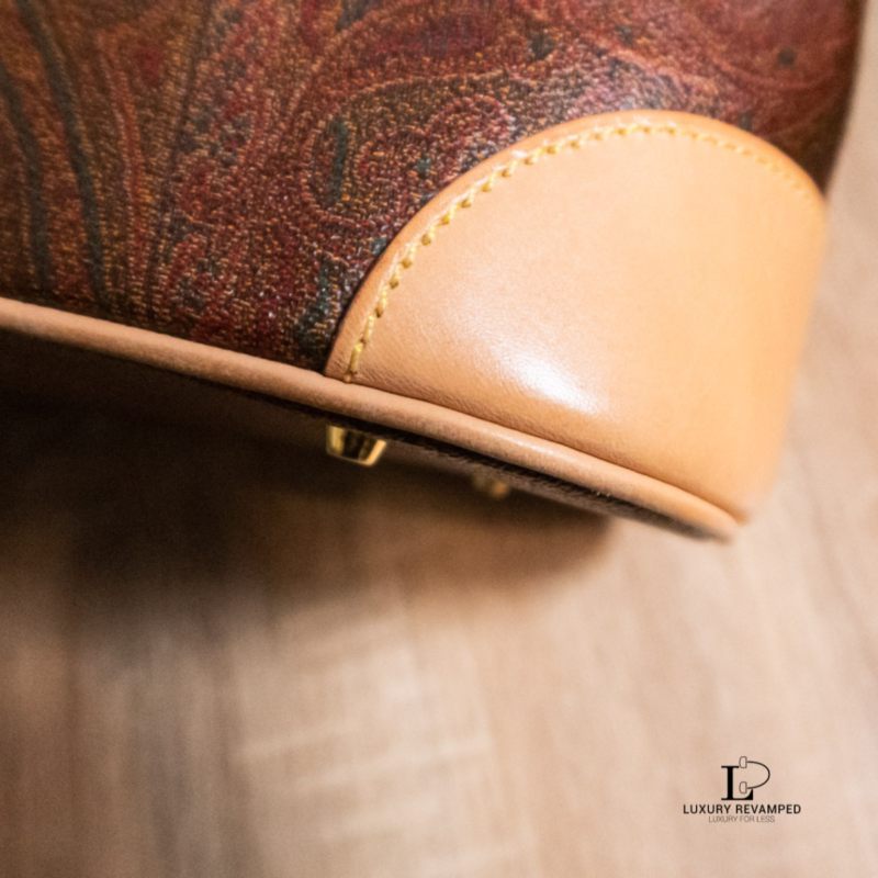 ETRO Milano Alma-type Paisley Handbag - Image 9