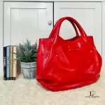 Kate Spade red patent leather enamel handbag, view 2