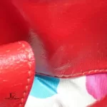 Kate Spade red patent leather enamel handbag, view 4