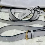 Kate Spade Saturday grey leather two-way career bag, view 10
