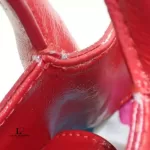 Kate Spade red patent leather enamel handbag, view 5