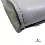 Kate Spade Saturday grey leather two-way career bag, view 3
