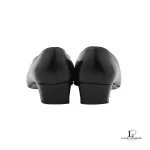 Salvatore Ferragamo Runway black calf leather 1cm pumps, size US 6.5, view 5