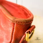 Tory Burch dark orange leather two-way handbag, view 14