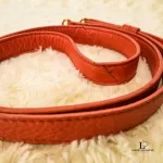 Tory Burch dark orange leather two-way handbag, view 18