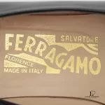Salvatore Ferragamo Runway black calf leather 1cm pumps, size US 6.5, view 7