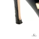 Valentino Garavani Rock Stud black leather heeled pumps, size 36.5, view 9
