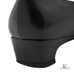 Salvatore Ferragamo Runway black calf leather 1cm pumps, size US 6.5, view 4