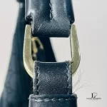 Gucci GG monogram black leather and fabric Jackie-type hobo bag, view 10