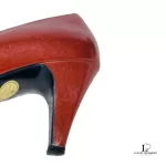 Yves Saint Laurent brown leather heeled pumps, size 35.5, view 16