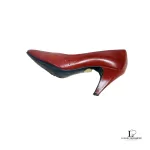 Yves Saint Laurent brown leather heeled pumps, size 35.5, view 6