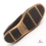 Louis Vuitton Year 04 brown leather and fabric ladies' sneakers, size 37, view 13