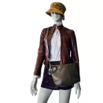 Furla dark grey leather crossbody bag, view 28