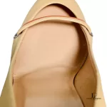 Anteprima nude leather platform pumps, size 34.5, view 12