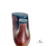 Yves Saint Laurent mahogany brown leather low-heel pumps, size 35.5, view 13