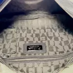 Furla dark grey leather crossbody bag, view 25