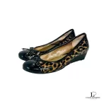 Anne Klein leopard print wedge shoes, size US 7.5, view 11