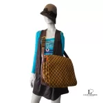 Louis Vuitton Damier Ebene Bastille crossbody messenger bag, view 12