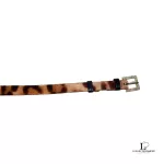 Dolce & Gabbana leopard print Swarovski crystal dress belt, size 80, view 8