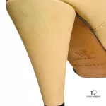 Anteprima nude leather platform pumps, size 34.5, view 17