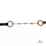 Dolce & Gabbana leopard print Swarovski crystal dress belt, size 80, view 2