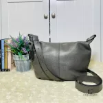 Furla dark grey leather crossbody bag, view 2