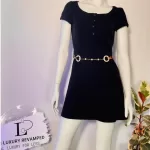 Dolce & Gabbana leopard print Swarovski crystal dress belt, size 80, view 19