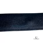 Salvatore Ferragamo black leather belt with gold detail, size 75, view 8