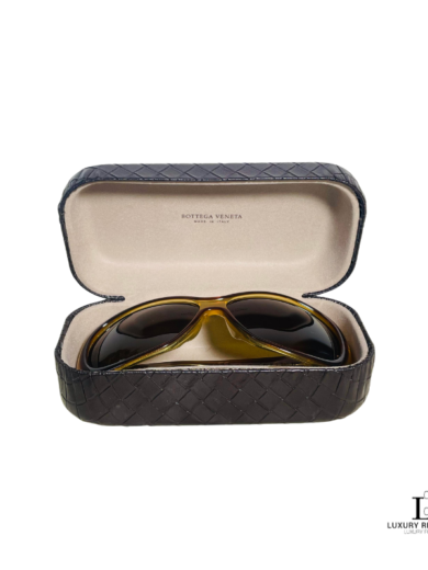 Metal-frame aviator sunglasses in silver - Bottega Veneta | Mytheresa