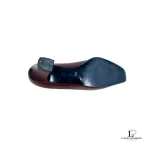 Yves Saint Laurent mahogany brown leather low-heel pumps, size 35.5, view 7